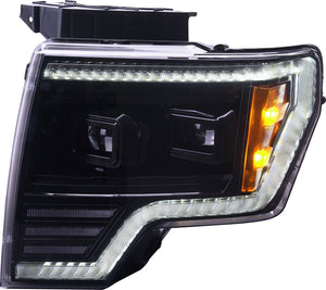 OLM Essential Series Headlights (White DRL) - 2009-2014 Ford F150