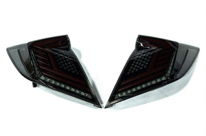 OLM Select V1 Pulse LED Taillights - 16-21 Honda Civic Hatchback