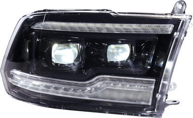 Dodge Ram Headlights For 09-18 RAM White DRL Infinite Series