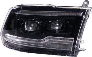 Dodge Ram Headlights For 09-18 RAM White DRL Infinite Series