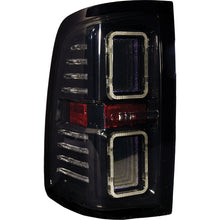 Load image into Gallery viewer, Dodge Ram Tail Lights For 09-18 RAM Smoked/Smoked DRL Infinite Series