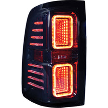 Load image into Gallery viewer, Dodge Ram Tail Lights For 09-18 RAM Smoked/Smoked DRL Infinite Series