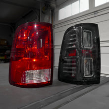 Load image into Gallery viewer, Dodge Ram Tail Lights For 09-18 RAM Smoked/Smoked DRL Infinite Series