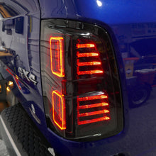 Load image into Gallery viewer, Dodge Ram Tail Lights For 09-18 RAM Smoked/Smoked DRL Infinite Series