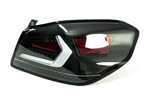 Load image into Gallery viewer, OLM Evolution Tail Lights (Clear Lens, Black Base, White Bar) - 15+ WRX / STI