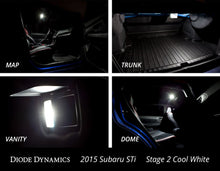 Load image into Gallery viewer, Diode Dynamics 15-19 Subaru WRX Interior Light Kit Stage 1 - Cool - White