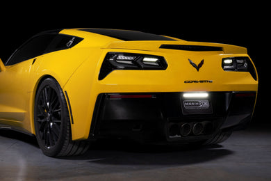 Chevrolet Corvette C7 (14-19): Morimoto XB LED Tail Lights (Smoked)