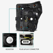 Load image into Gallery viewer, AlphaRex 11-16 Ford F-350 SD LUXX LED Proj Headlights Plank Style Chrm w/Activ Light/Seq Signal/DRL