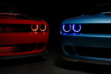 Load image into Gallery viewer, Dodge Challenger (15-23 / RGB / Set): Morimoto XRGB LED Headlights