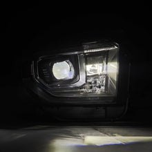 Load image into Gallery viewer, AlphaRex 14-21 Toyota Tundra LUXX-Series LED Proj Headlights Blk w/Actv Light &amp; Seq. Sig + DRL