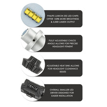 Load image into Gallery viewer, Oracle 9006 4000 Lumen LED Headlight Bulbs (Pair) - 6000K SEE WARRANTY