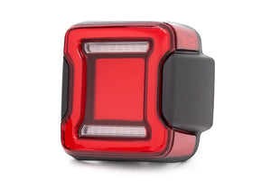 OLM Red LED Tail Lights - Jeep Wrangler JL