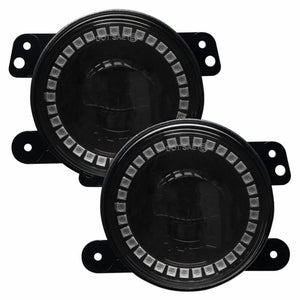 Oracle Jeep Wrangler JK/JL/JT High Performance W LED Fog Lights - w/o Controller SEE WARRANTY