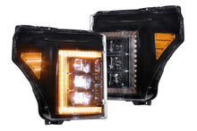 Load image into Gallery viewer, Ford Super Duty (11-16): Morimoto XB LED Headlights (Amber DRL)
