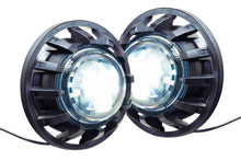 Load image into Gallery viewer, Jeep Wrangler JK Spec: Morimoto Super7 2.0 Headlights (Set)