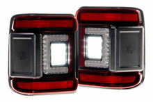 Load image into Gallery viewer, Jeep Wrangler JL (2018+): Morimoto XB Low Profile Tail Lights (Red)
