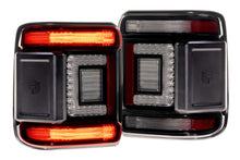 Load image into Gallery viewer, Jeep Wrangler JL (2018+): Morimoto XB Low Profile Tail Lights (Smoked)