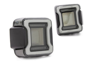 OLM Smoked LED Tail Lights - Wrangler JL