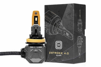 (Low Beam) H11/H9/H8: Morimoto 2Stroke 4.0 LED Bulbs