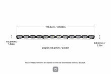 Load image into Gallery viewer, Morimoto Single-Row BangerBar Off-Road LED Light Bar: 12 Pod / 47"