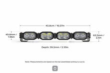 Load image into Gallery viewer, Morimoto Single-Row BangerBar Off-Road LED Light Bar: 4 Pod / 16"