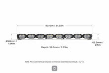 Load image into Gallery viewer, Morimoto Single-Row BangerBar Off-Road LED Light Bar: 8 Pod / 31.5"
