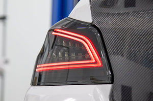 OLM Spec CR Tail Lights (Smoked Lens, Black Base) - 2015-2021 Subaru WRX & STI