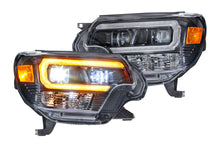 Load image into Gallery viewer, Toyota Tacoma (12-15): Morimoto XB Hybrid LED Headlights (Amber DRL)