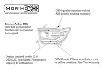 Load image into Gallery viewer, Toyota Tundra (07-13) Sequoia (08-18): Morimoto XB LED Headlights (Amber DRL)