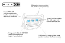 Load image into Gallery viewer, Toyota Tundra (14-21): Morimoto XB LED Headlights (White DRL /Gen 2)