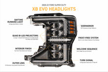 Load image into Gallery viewer, XB Evo Headlights: 20-22 Ford Super Duty (Set)
