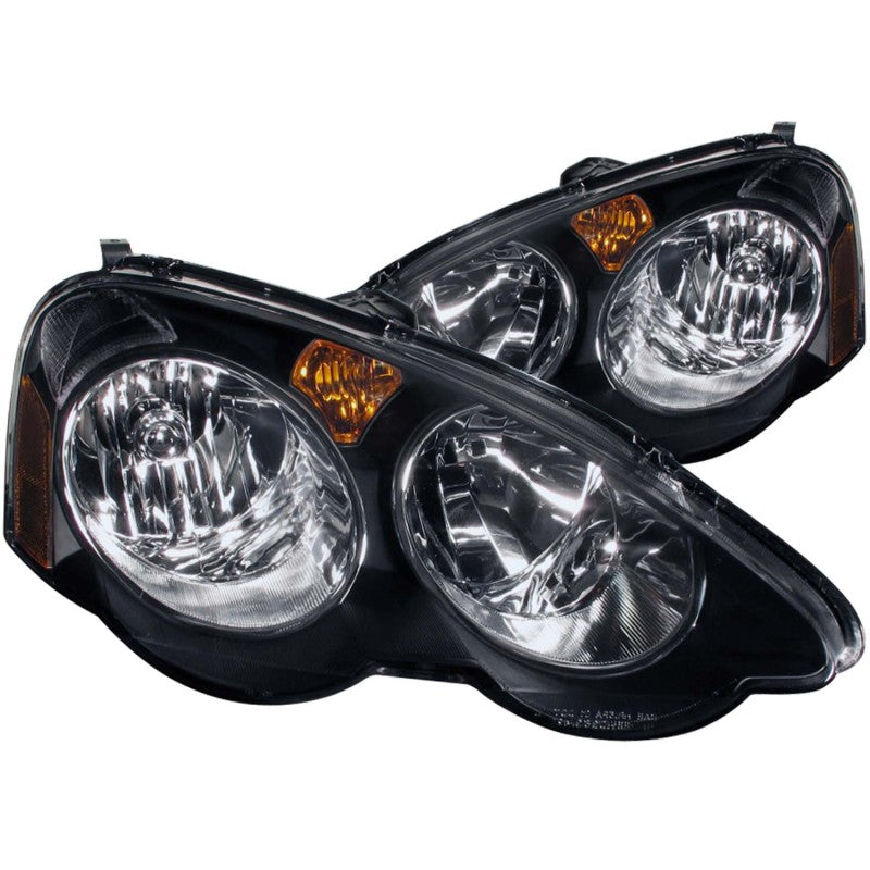 ANZO 1998-2001 Acura Integra Euro Parking Lights Chrome W/ Amber - View #11