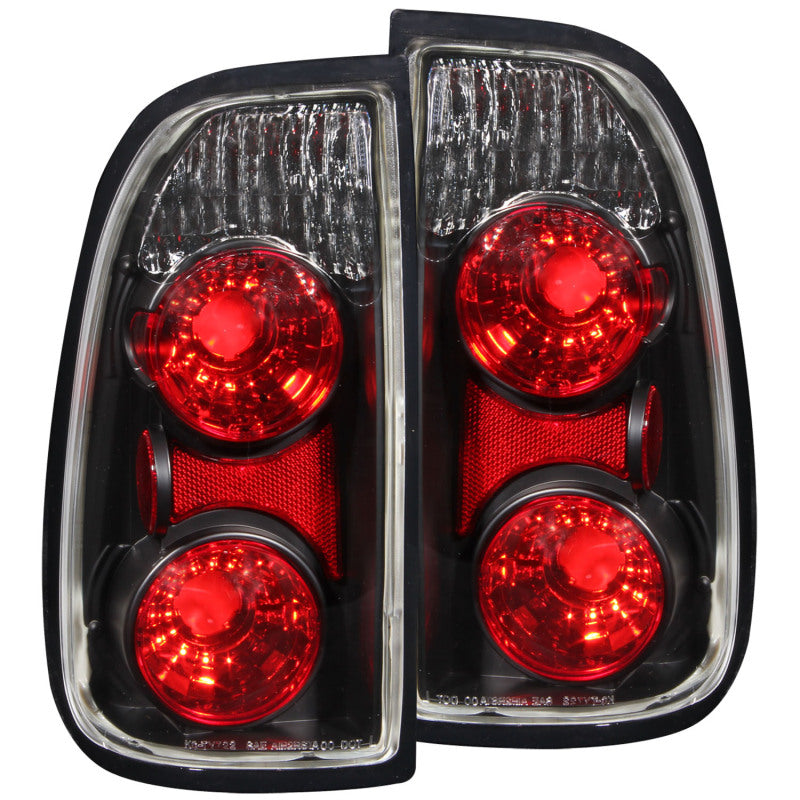 ANZO 2000-2006 Toyota Tundra Taillights Black (Regular & Access Cab Models Only)