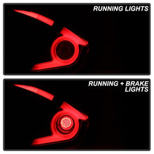 Load image into Gallery viewer, Spyder 16-19 Honda Civic 4 Door Light Bar LED Tail Lights - Black - ALT-YD-HC164D-LB-BK