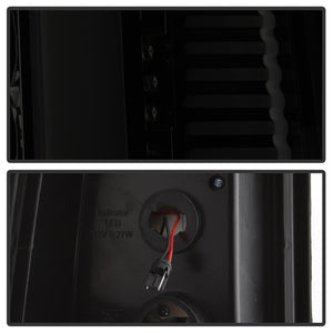 xTune Chevy Silverado 1500/2500/3500 99-02 Version 3 Tail Lights Black Smoke ALT-ON-CS99V3-LBLED-BSM