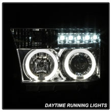 Load image into Gallery viewer, Spyder Toyota Tundra 07-13 Projector Headlights LED Halo LED Chrm PRO-YD-TTU07-HL-C