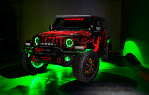Oracle Jeep Wrangler JK/JL/JT High Performance W LED Fog Lights - ColorSHIFT - Dynamic