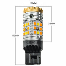 Load image into Gallery viewer, Oracle 7443-CK LED Switchback High Output Can-Bus LED Bulbs - Amber/White Switchback