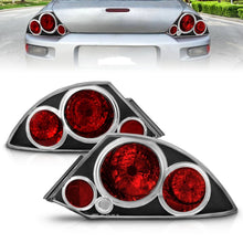 Load image into Gallery viewer, ANZO 2000-2005 Mitsubishi Eclipse Taillights Black
