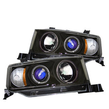 Load image into Gallery viewer, Spyder Scion XB 03-07 Projector Headlights LED Halo Black High H1 Low 9006 PRO-YD-TSXB03-HL-BK