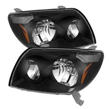 Load image into Gallery viewer, Xtune Toyota 4Runner 03-05 Crystal Headlights Black HD-JH-T4R03-AM-BK