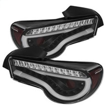 Load image into Gallery viewer, Spyder Scion FRS 12-14/Subaru BRZ 12-14 Light Bar LED Tail Lights Black ALT-YD-SFRS12-LBLED-BK