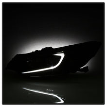 Load image into Gallery viewer, xTune 09-14 Acura TSX Projector Headlights - Light Bar DRL - Black (PRO-JH-ATSX09-LB-BK)