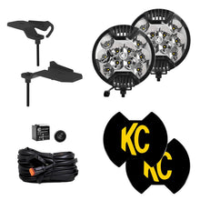 Load image into Gallery viewer, KC HiLiTES Jeep 392/Mojave SlimLite LED 2-Light Sys Ditch Light Kit