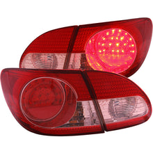 Load image into Gallery viewer, ANZO 2003-2008 Toyota Corolla LED Taillights Red Clear 4pc