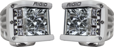 Rigid Industries D-SS - Flood - Set of 2 - White Housing
