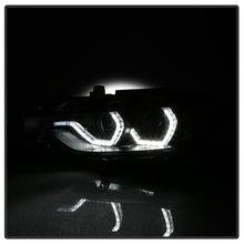 Load image into Gallery viewer, Spyder 12-14 BMW F30 3 Series 4DR Projector Headlights - Black PRO-YD-BMWF3012-AFSHID-BK
