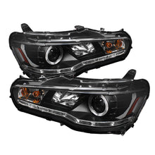 Load image into Gallery viewer, Spyder Mitsubishi Lancer/EVO-10 08-14 Projector Xenon/HID- LED Halo DRL Blk PRO-YD-ML08-HID-DRL-BK