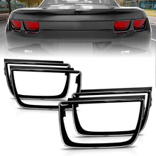 Load image into Gallery viewer, ANZO 2010-2013 Chevrolet Camaro Taillight Bezels - 4pc Gloss Black