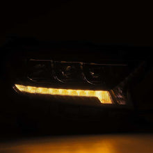 Load image into Gallery viewer, AlphaRex 19-21 Ford Ranger NOVA LED Proj Headlights Plank Style Black w/Activ Light/Seq Signal/DRL